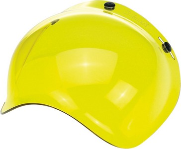 Biltwell Polycarbonate Anti-Fog Bubble Shield Yellow Shield Bubble Yel i gruppen Klder & Utrustning / Hjlmar / Tillbehr till hjlmar / Bubbelvisir hos Blixt&Dunder AB (01310109)