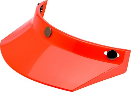 Biltwell 3-Snap Visor Orange Visor Moto 3 Snap Org i gruppen Klder & Utrustning / Hjlmar / Tillbehr till hjlmar / Visir hos Blixt&Dunder AB (01321140)
