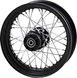 Drag Specialties Wheel 16X3F Blk 00-06Flst Wheel 16X3F Blk 00-06Flst i gruppen Reservdelar & Tillbehr / Hjul & bromsar / Hjul / Kompletta ekerhjul 16