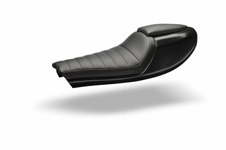 C-Racer Seat Neo Classic Scr7.2 Synthetic Leather Abs Plastic Black Ca i gruppen Reservdelar & Tillbehr / Ram och chassidelar / Sadlar / Sadlar hos Blixt&Dunder AB (08102011)