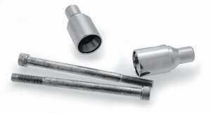 Footpeg  Extensions ''iso-peg'' (small) 1'' chrome in the group Parts & Accessories / Frame and chassis parts / Control kits /  at Blixt&Dunder AB (11-0255)