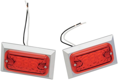 Chris Products Marker Led Dual Red 2Pk Marker Led Dual Red 2Pk i gruppen Reservdelar & Tillbehr / Lampor & Tillbehr / vrig belysning hos Blixt&Dunder AB (20401065)