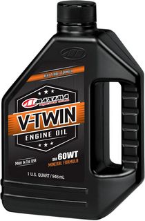 Maxima Engine Oil V-Twin 60W / 946 Ml | 32 Fl. Oz. / Amber Oil V-Twin i gruppen Servicedelar & Olja / Motorolja hos Blixt&Dunder AB (36010293)