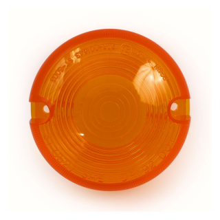 Turn Signal Domed Lens. Amber Pre-2001 H-D With Domed Lens Turn Signal i gruppen Reservdelar & Tillbehr / Lampor & Tillbehr / Blinkers / Blinkersglas hos Blixt&Dunder AB (505158)