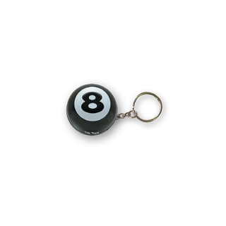 Triktopz Eight Ball Key Chain Keys, Charms, And Other Items i gruppen Klder & Utrustning / vrigt / Nyckelringar & Gremlin Bells hos Blixt&Dunder AB (555786)