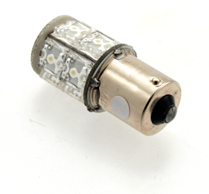 Gldlampa LED, enkelpol, vit 12V (sockel BA15s) passar 70-070/071 m.fl i gruppen Servicedelar & Olja / Slitdelar & underhll / Slitdelar vriga mrken / Gldlampor hos Blixt&Dunder AB (70-0334)