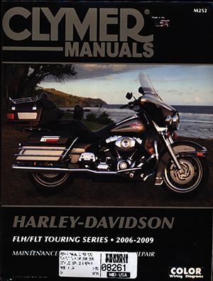Service manual FLH & FLHR 06-09, Clymer in the group Tools / Books, manuals / Clymer at Blixt&Dunder AB (80-0078)