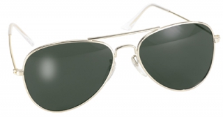 Sunglasses Aviator Green Lens/Gold frame in the group Clothing & Accessories / Goggles at Blixt&Dunder AB (81-0192)