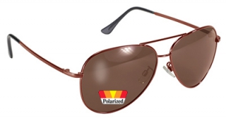 Sunglasses Pilot Polarized Brown/Copper in the group Clothing & Accessories / Goggles at Blixt&Dunder AB (81-0195)
