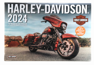 Kalender Harley Davidson 2024 i gruppen Klder & Utrustning / vrigt / Bcker hos Blixt&Dunder AB (81-2024)