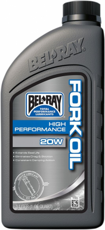 Fork oil Bel-Ray 20W 1L, High-Performance in the group Service parts / Oil & Cleaning /  / Fork oil at Blixt&Dunder AB (90-0107)