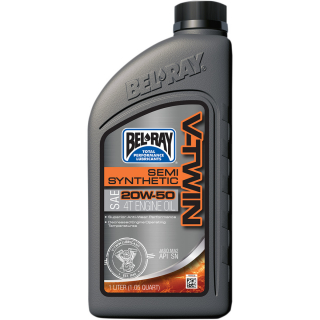 V-Twin Semi-Syntehetic motor oil, 20W50, Bel-Ray in the group Service parts / Oil & Cleaning /  / Engine oil at Blixt&Dunder AB (90-0242)