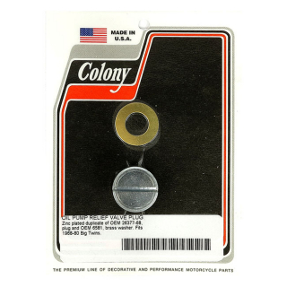 Colony Plug, Oil Pump Relief Valve 68-80 B.T. i gruppen Reservdelar & Tillbehr / Motordelar / Oljepump / Oljepump 68-99 B/T hos Blixt&Dunder AB (929682)