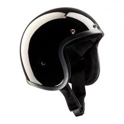 Bandit Gloss Black Jet Helmet Size Xs i gruppen Klder & Utrustning / Hjlmar / Bandit Jet Hjlm hos Blixt&Dunder AB (947225)