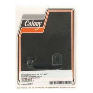 Colony, Speedo Cable Clamp. Black Parkerized 41-52 45