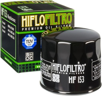 Hiflofiltro Oil Filter HF153 i gruppen Servicedelar & Olja / Slitdelar & underhll / Slitdelar vriga mrken / Oljefilter hos Blixt&Dunder AB (HF153)