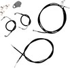 La Choppers 18-20" Ape Cable Kit Black Coated For Abs Models Hd Cable