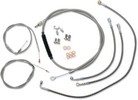 La Choppers 18-20" Ape Cable Kit Braided Stainless For Abs Models Hd C