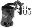 Ram Mounts Ram Level Cup? Xl Mount Kit Black Kit With Xl Cup Holder