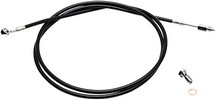 La Choppers Black Vinyl Cvo Clutch Cable For 18"-20" Apes / Stock Leng