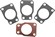 Spacer Kit Intake Manifold 4-Bolt Linkert Carburetors Spacer Kit Intli