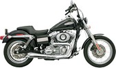 Bassani Exhaust Road Rage 2-Into-1 Chrome Exhaust Rr2-1Up Fxd Chr