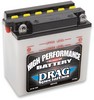 Drag Specialties Battery Conventional 12V Lead Acid Replacement 135 Mm