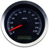 Drag Specialties Speedometer Blk Mph Xl Speedometer Blk Mph 4"04-