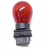 Red light bulb,12V 32W/4W, double pol, wedge, H-D 03-up