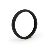 Bates Style Headlamp Trim Ring. 4-1/2". Black Wrinkle