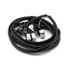 Handlebar Switch & Wiring Kit. Standard. Chrome 96-06 Softail, Dyna