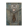 Loser Machine Lmc Good Luck Pin Anitque Brass One Size