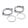 Exhaust Flange And Retainer Kit. Chrome 84-23 B.T., 86-22Xl, 08-12Xr12