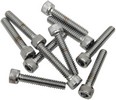 Drag Specialties Socket-Head Bolt 10-24X0.75 Knurled Chrome 10-24 X 3/