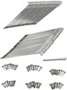 Drag Specialties Spoke Set Front 8" Steel/Chrome For 18" Wide-Glide Hu